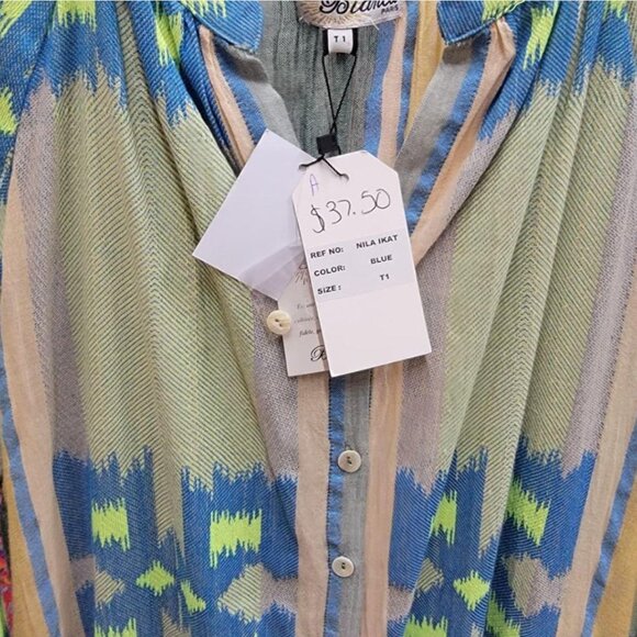 Maxi Mutli-Colored Dress Blue - Picture 4 of 7